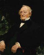 William Holman Hunt Charles Sumner portrait William Morris Hunt oil painting reproduction